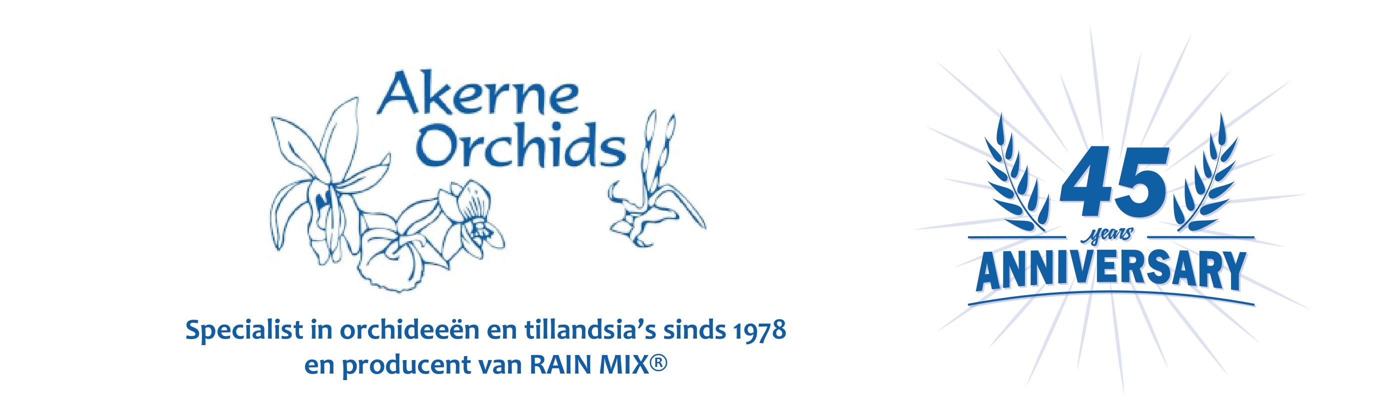 Akerne Orchids - 45 jaar